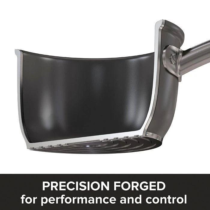 商品Anolon|Accolade Hard-Anodized Precision Forge Cookware Set, 10-Piece, Moonstone,价格¥2612,第3张图片详细描述