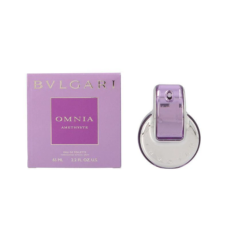 商品BVLGARI|【欧洲直购】BVLGARI 宝格丽 花舞轻盈（紫晶）女士淡香水 65ml 木质花香调,价格¥879,第1张图片