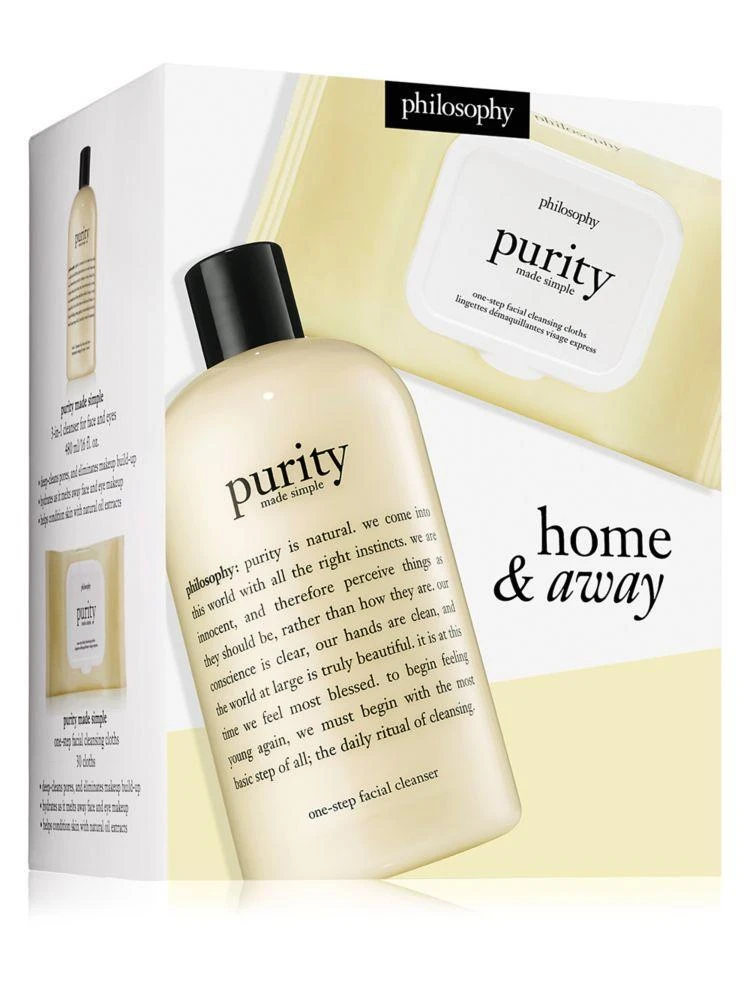 商品philosophy|Purity Home and Away 2-Piece Gift Set,价格¥317,第1张图片