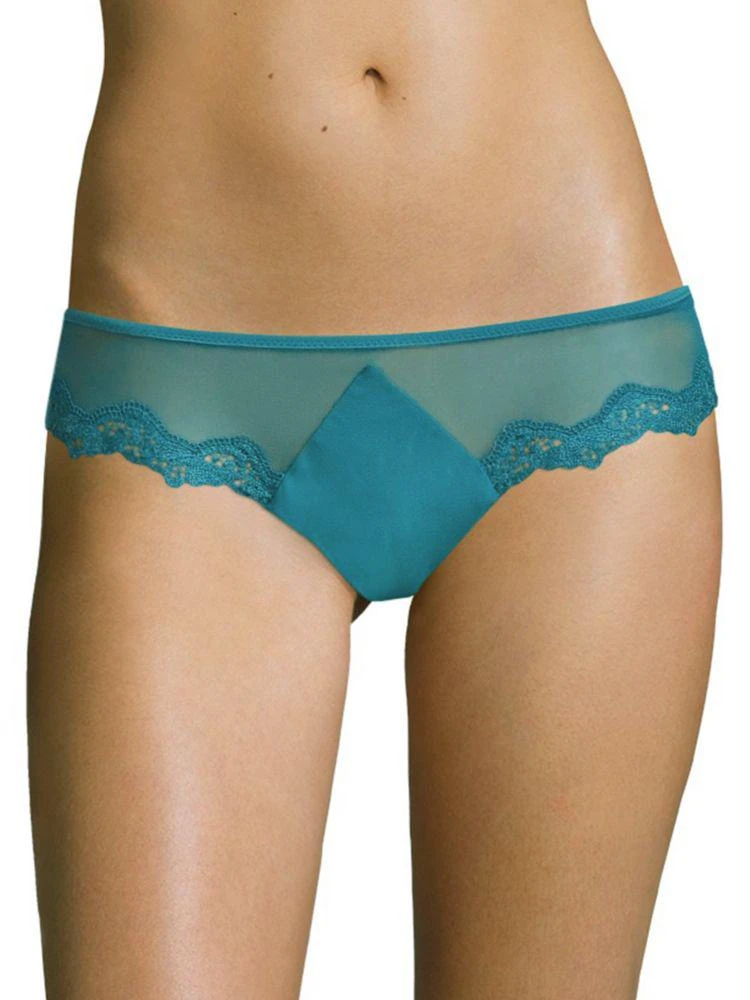 商品La Perla|Edenic Lace Bikini Bottom,价格¥476,第1张图片