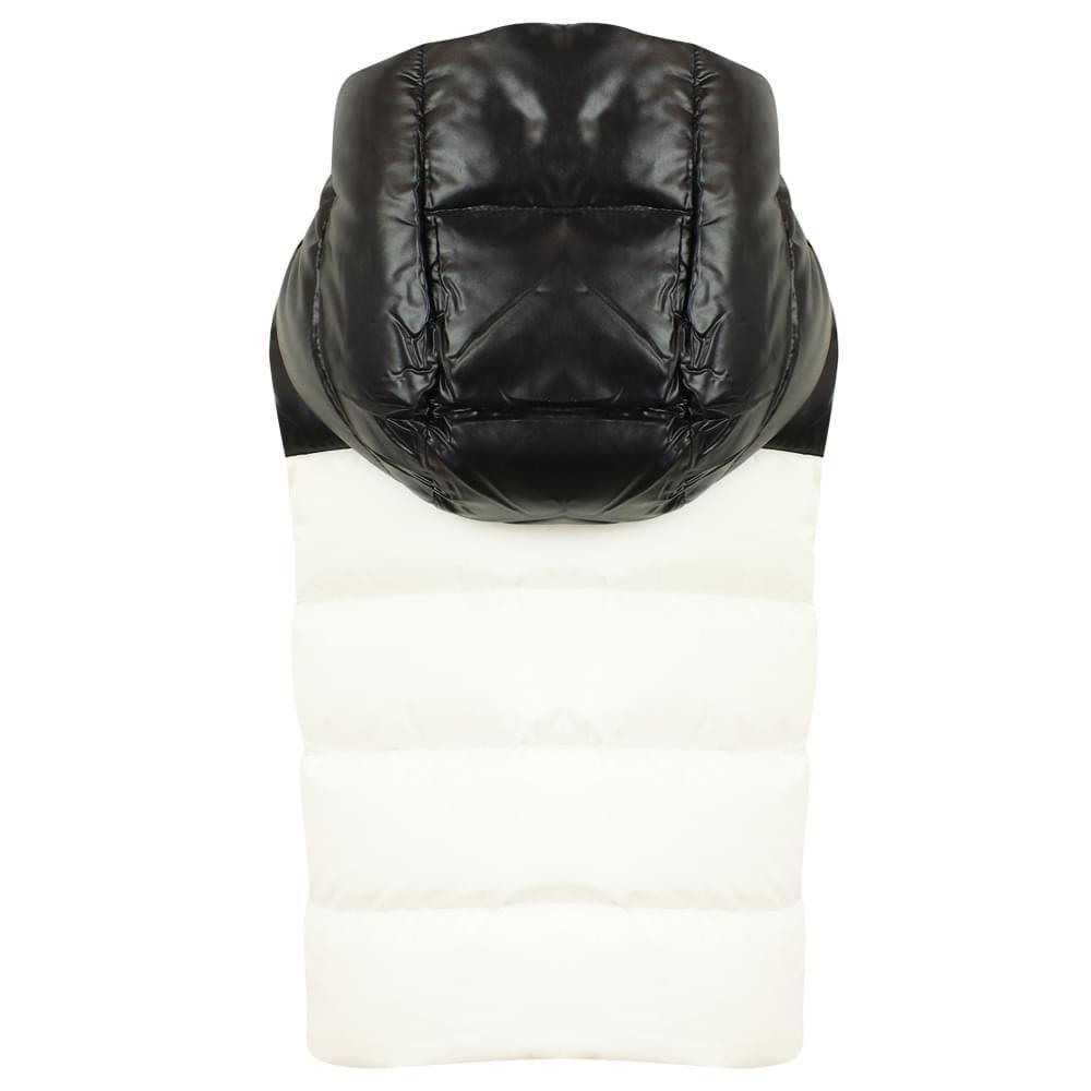 商品Moncler|Snow White & Black Nurow Padded Gilet,价格¥2667,第6张图片详细描述