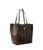 Ralph Lauren | Leather Medium Andie Drawstring Tote, 颜色Chestnut Brown