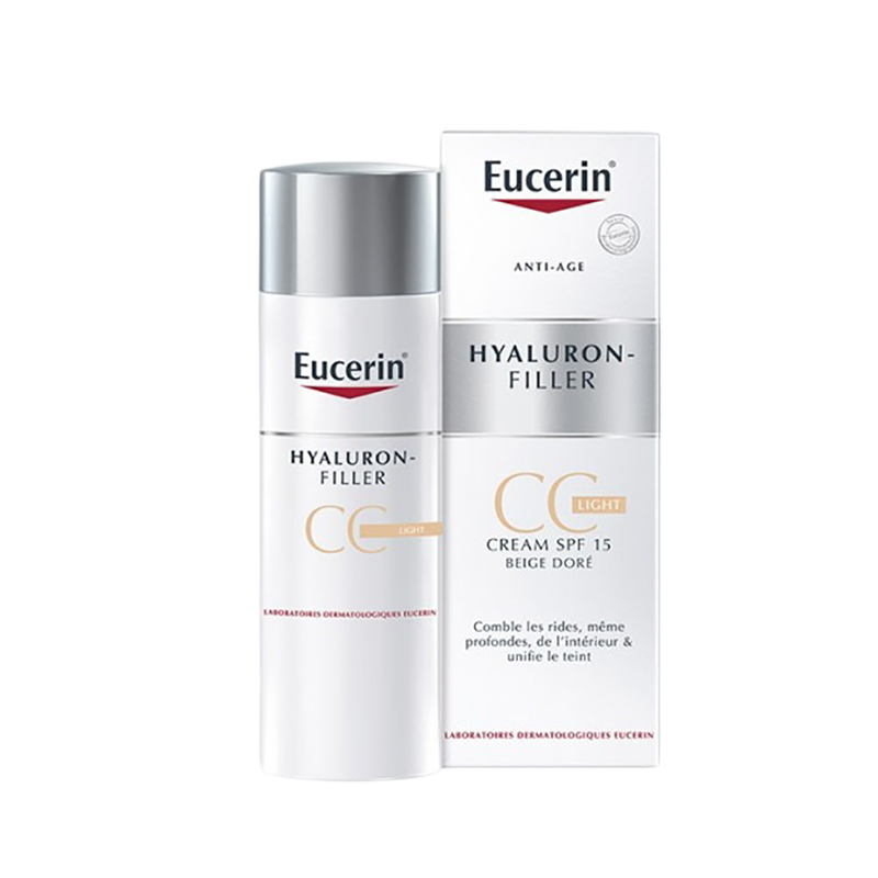 商品Eucerin | Eucerin优色林透明质酸CC霜50ml 均匀肤色 抗衰老颜色LIGHT白皙色