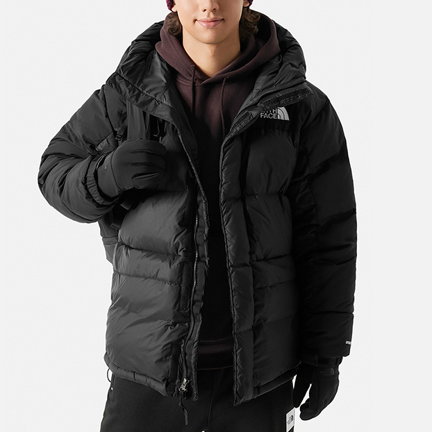 颜色: 黑色JK3, The North Face | 北面HMLYN喜马拉雅羽绒服连帽长袖冬季男款4QYX
