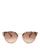 Rag & Bone | Round Sunglasses, 53mm, 颜色Havana/Brown Gradient