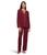 颜色: Bordeaux/Ivory, Eberjey | Gisele - PJ Set