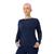 颜色: True Navy, allbirds | allbirds Women's Natural Flow Studio Long Sleeve