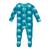 KicKee Pants | Print Footie with Two-Way Zipper (Infant), 颜色Cerulean Blue Palm Tree Sun