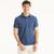 颜色: steller blue heather, Nautica | Nautica Mens Slim Fit Deck Polo