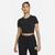 商品Jordan | Jordan Heritage Femme Core Top - Women's颜色Black/Black