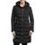 商品Michael Kors | Women's Hooded Down Puffer Coat, Created for Macy's颜色Black
