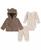 颜色: Huggies Brown Lentil, Huggies | Baby Boys Sherpa Jacket, Bodysuit and Pants 3-Piece Set