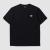 颜色: 黑色, Umbro | 【享贝家】ZY-（预售款）UMBRO茵宝 24新款 运动休闲户外小标logo宽松短袖T恤 男女同款 UP123CRS19