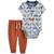 商品Carter's | Baby Boys 2-Piece Bodysuit & Pants Set颜色Print
