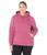 商品Carhartt | Plus Size Clarksburg Sleeve Logo Hooded Sweatshirt颜色Beet Red Heather