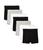 color White/Grey Heather/Black, Calvin Klein | Men's Cotton Classics Megapack Boxer Briefs
