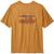 Patagonia | 73 Skyline Regenerative Organic Pilot Cotton T-Shirt - Men's, 颜色Dried Mango