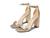 color Light Gold Metallic, Sam Edelman | Yaro Ankle Strap Sandal Heel