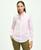 颜色: Pink, Brooks Brothers | Classic Fit Stretch Supima® Cotton Non-Iron Bengal Stripe Dress Shirt