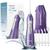 颜色: Satin Purple, AquaSonic | AquaSonic Aqua Flosser - Cordless Rechargeable Water Flosser for Teeth - Waterproof, Portable Oral Irrigator for Dental Cleaning with 5 Jet Tips – Braces Home Travel