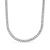 颜色: white, Diamond2Deal | 14K Gold Lab Grown Diamond Straight Line Tennis Necklace 18" 3 Ct