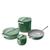 颜色: Sage, Caraway | 8 Piece Nonstick Cookware Set
