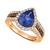 商品第2个颜色Tanzanite & Rose Gold, Le Vian | Blueberry Tanzanite (2 ct. t.w.) & Diamond (5/8 ct. t.w.) Ring in 14k White Gold (Also available in 14K Rose Gold and 14K Gold)