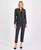 颜色: Charcoal, Le Suit | Single-Button Blazer and Slim-Fit Pantsuit, Regular and Petite Sizes