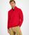 颜色: Fire, Club Room | Men's Quarter-Zip Textured Cotton Sweater, Created for Macy's