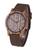 color CHESTNUT, Mio Marino | Woodgrain Wrist Watch