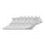 商品New Balance | Flat Knit No Show Socks 6 Pack颜色LAS03226WT/WHITE
