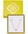 颜色: Gold Pink, Kendra Scott | Boxed Mini Elisa Gold-Tone Pendant Necklace, 15" + 4" extender