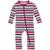 KicKee Pants | Print Coverall with Two-Way Zipper (Infant), 颜色Jingle Bell Stripe