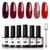 颜色: Ruby Sparks, MODELONES | 6 Shades Gel Nail Polish Set Collection