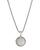 颜色: J/Silver, David Yurman | Sterling Silver Cable Collectibles Initial Charm Necklace with Diamonds, 18"