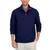 Club Room | Men's Snap-Collar Mock-Neck Sweatshirt, Created for Macy's, 颜色Navy Blue