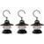 商品第2个颜色Antique Bronze, Barebones | Barebones Edison Mini Lantern - 3 Pack