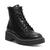 商品第2个颜色Black, Madden Girl | Carra Lace-Up Lug Sole Combat Boots