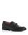 商品Salvatore Ferragamo | Men's Ree Double Gancini Bit Leather Loafers颜色Nero