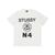 商品STUSSY | Stussy No. 4 Pigment Dyed Short Sleeve T-Shirt - men's颜色NATURAL