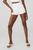 颜色: White, Alo | Goddess Ribbed High-Waist Hot Short - White