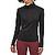 color Black, Patagonia | Patagonia Women's Capilene Midweight 1/2 Zip Baselayer