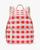 颜色: Pink Multi, Kate Spade | Chelsea Gingham Medium Backpack