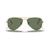 商品第1个颜色Gold/Green, Ray-Ban | Ray-Ban Junior Sunglasses, RJ9506S AVIATOR MIRROR ages 4-6