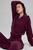 颜色: Burgundy, Alo | Cashmere Plush Waffle 1/4 Zip Pullover - Celestial Blue Heather