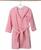 颜色: Pink, Linum Home Textiles | Kids Dino Super Plush Double Brushed Hooded Bathrobe