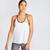 color White-White-Black |, Under Armour | Under Armour Knockout - Women Vests