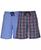 颜色: Solid Blue/Red Plaid, Hanes | Hanes Men's Woven Jam, 2 Pack