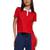 颜色: Rhubarb Red, Tommy Hilfiger | Tommy Hilfiger Sport Womens Polo Button Cropped