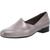 color Pewter, Clarks | Clarks Collection Women's Juliet Palm Leather Slip On Stacked Heel Loafer
